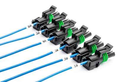 Auxiliary (Aux) Switch Wire Extension Kit with Connectors (Numbered)
