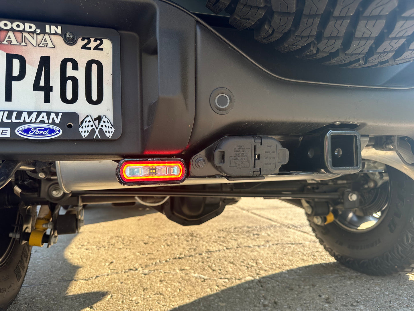 SPV Parts 2021 - 2025 Ford Bronco Rigid SRL Rear Light Kit (NO DRILL) SR-L Reverse/Backup Lights