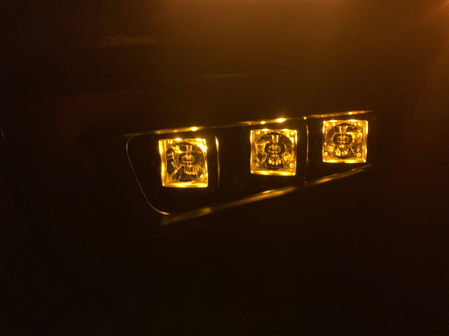 SPV Parts 2017-2020 Ford F-150 Raptor - NEW RGBW - Rigid Radiance/Scene Fog Amber LED Fog Light Kit Including Brackets
