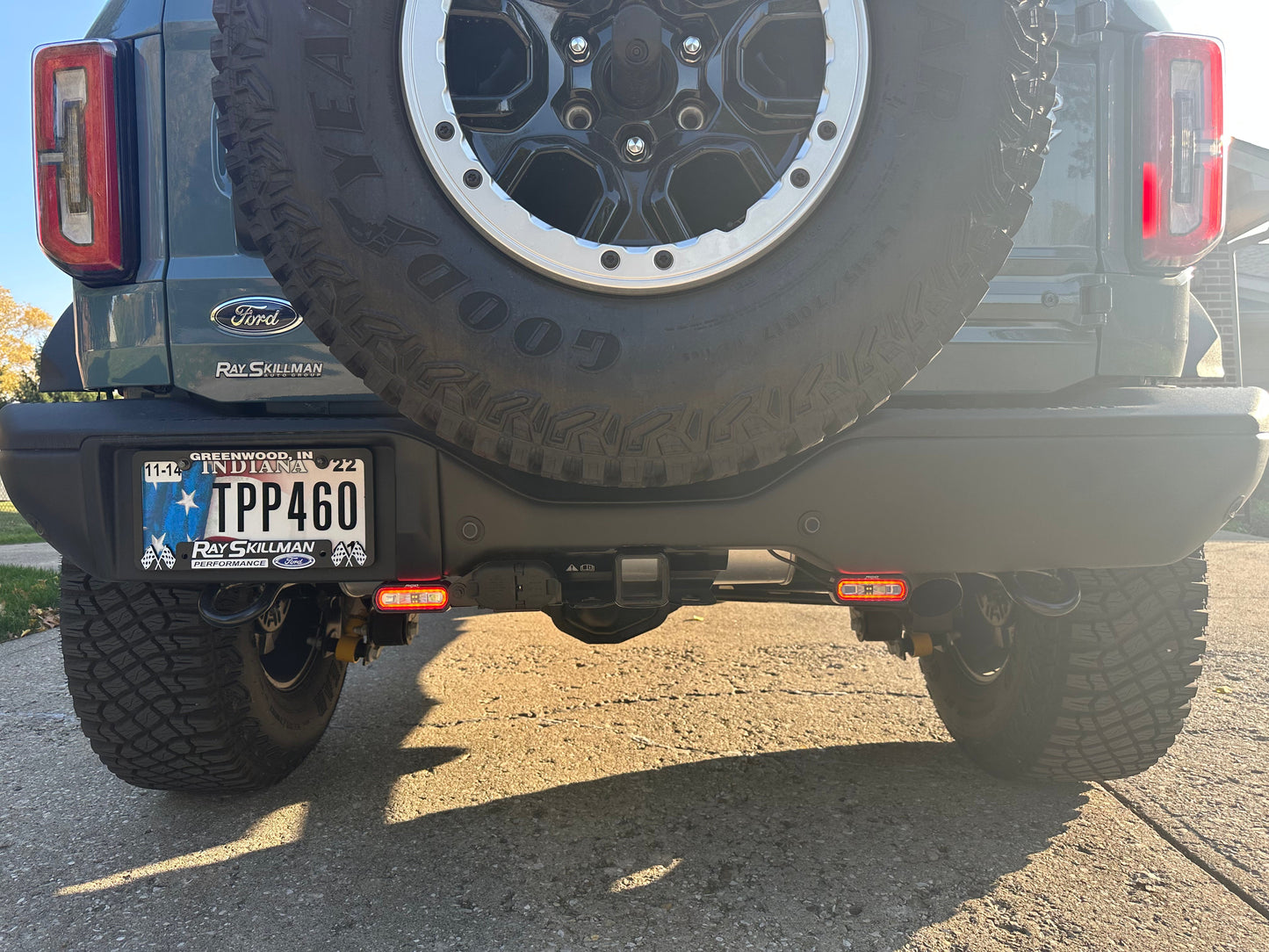 SPV Parts 2021 - 2025 Ford Bronco Rigid SRL Rear Light Kit (NO DRILL) SR-L Reverse/Backup Lights