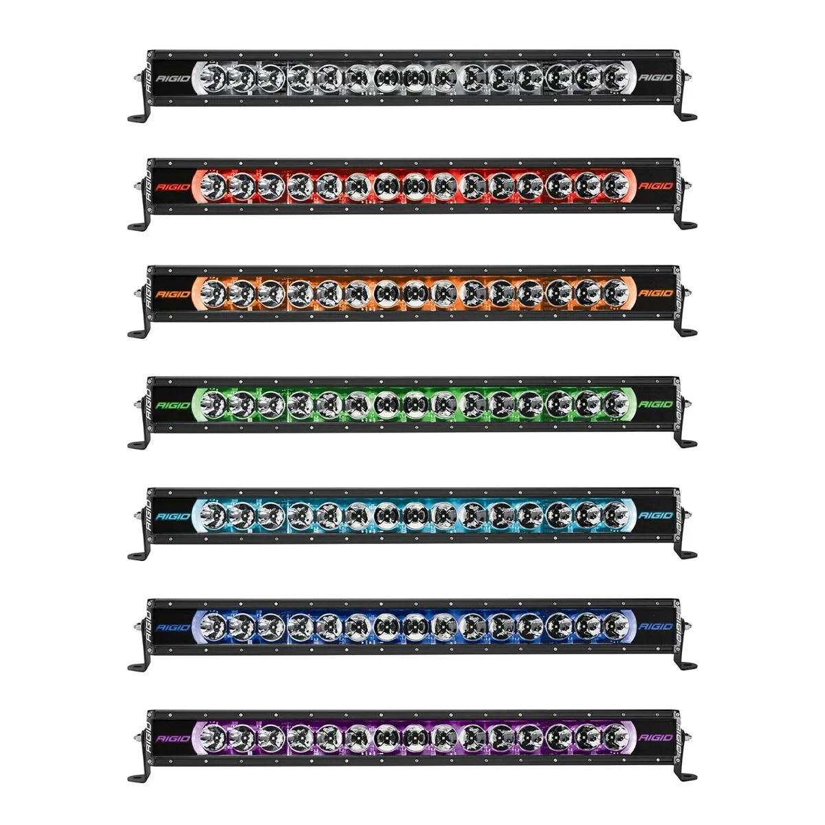 Rigid RADIANCE+ RGBW Series Light Bars (Sizes 10''-50'')