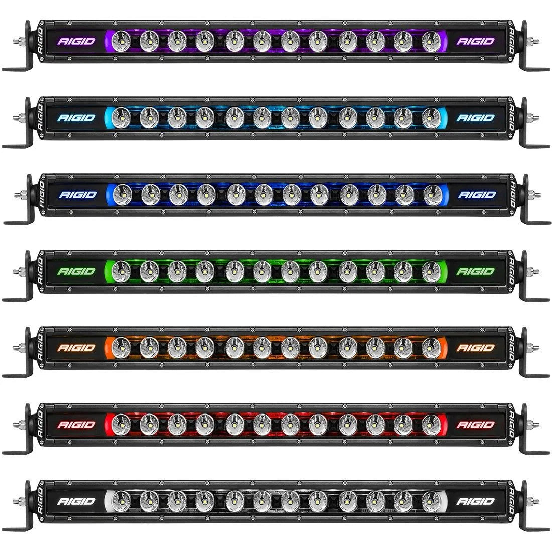 SPV Parts 2021+ Gen 3 Ford Raptor Rigid Radiance+ & SR 40 inch Bumper Light Bar Kit