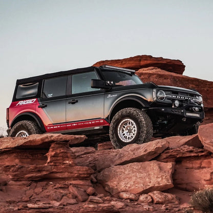 RIGID Industries Revolve Light Bar with White Backlight (10"-50" Lightbar Variations)