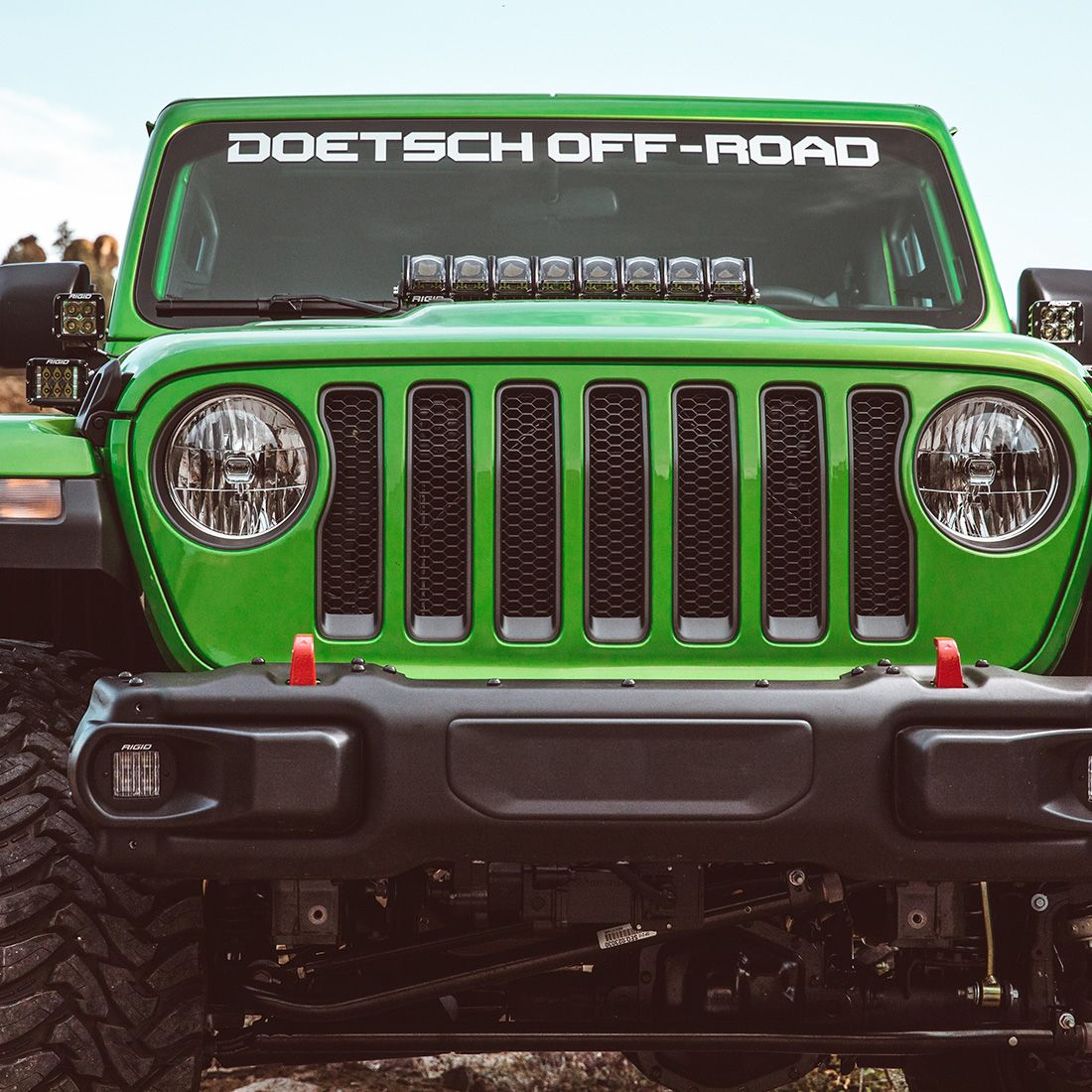 2018 JEEP WRANGLER JL ADAPT HOOD MOUNT FITS 20" ADAPT LIGHT 41665